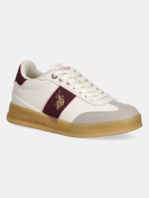 U.S. Polo Assn. sneakersy CAMPYW004 damskie kolor beżowy CAMPYW004W/EYH1 - zdjęcie produktu nr 1