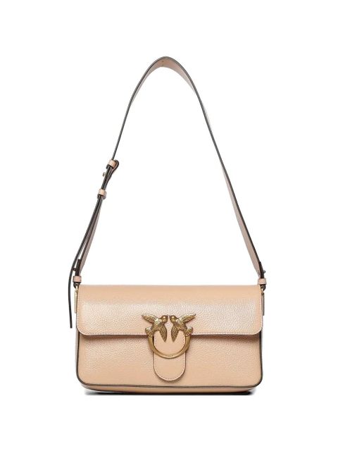 PINKO Love Birds leather shoulder bag - Neutrals - zdjęcie produktu nr 1