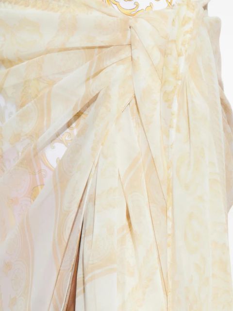 Versace printed sarong - Neutrals