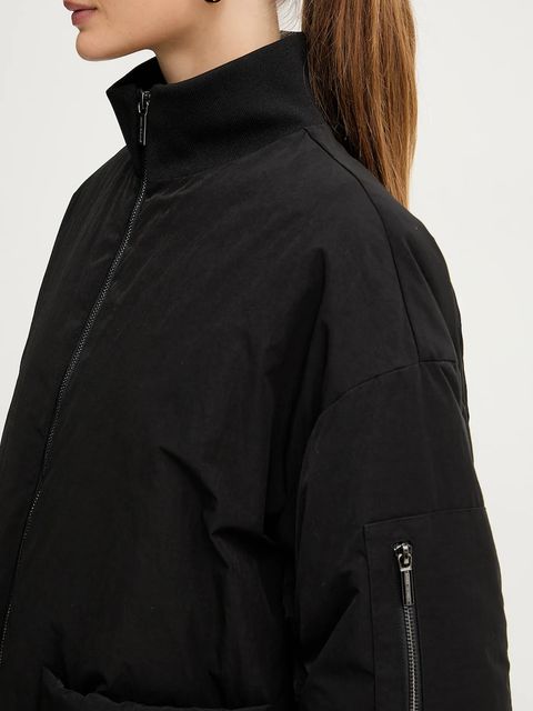 Armani Exchange kurtka kolor czarny zimowa oversize XW000670 AF16210