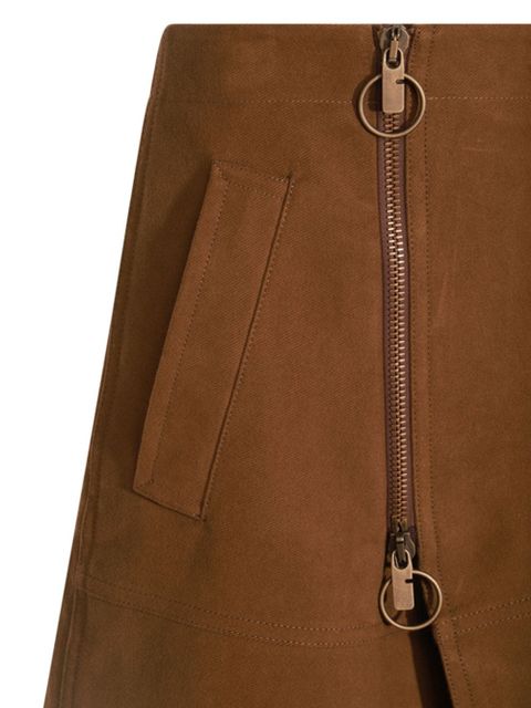 Burberry cotton midi skirt - Brown - zdjęcie produktu nr 2