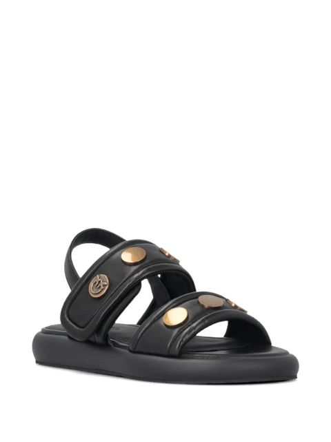PINKO studded leather sandals - Black - zdjęcie produktu nr 2