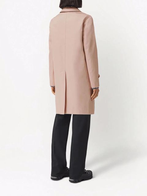 Burberry pocket-detail gabardine car coat - Neutrals