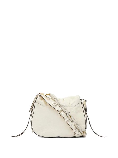 ISABEL MARANT Bolton leather shoulder bag - White