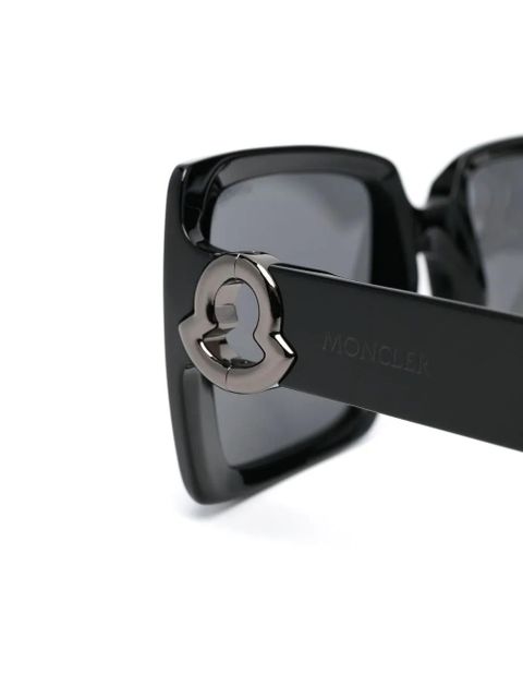 Moncler Eyewear Promenade oversize-frame sunglasses - Black