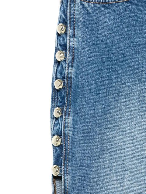 Simkhai button detail jeans - Blue