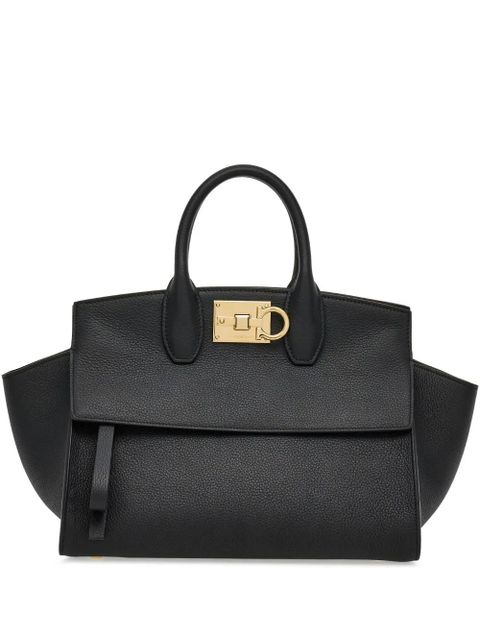Ferragamo medium The Studio Soft tote bag - Black - zdjęcie produktu nr 1