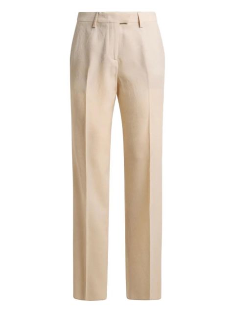 ETRO straight-leg jacquard trousers - Neutrals - zdjęcie produktu nr 1