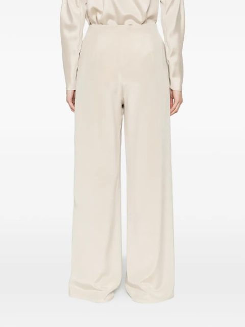 Max Mara tailored palazo pants - Neutrals