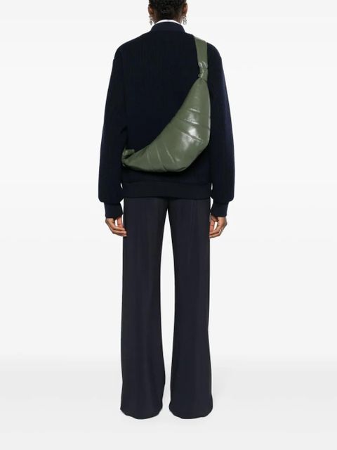LEMAIRE medium Croissant crossbody bag - Green - zdjęcie produktu nr 2