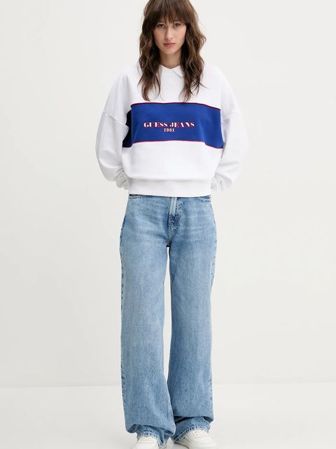 Guess Jeans bluza bawełniana - zdjęcie produktu nr 2