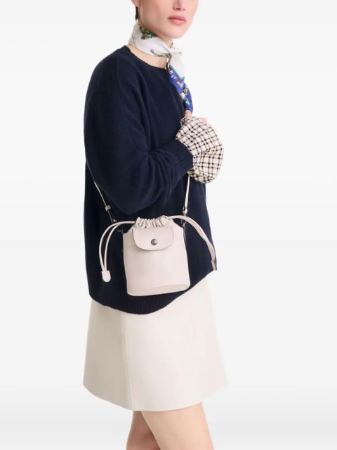 Longchamp mini Le Pliage Xtra bucket bag - White - zdjęcie produktu nr 2