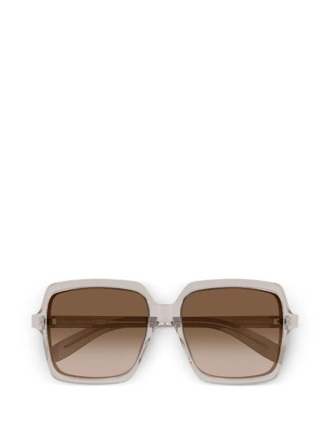 Saint Laurent Eyewear square-frame sunglasses - Grey - zdjęcie produktu nr 1