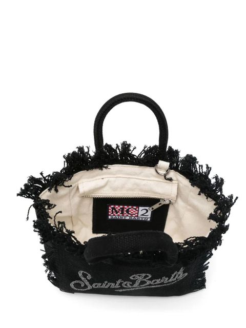 MC2 Saint Barth cotton mini bag - Black