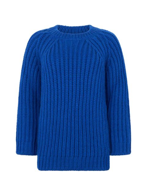 Valentino Garavani ribbed jumper - Blue - zdjęcie produktu nr 1