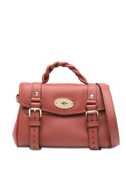 Mulberry mini Alexa braided-handle tote bag - Red - zdjęcie produktu nr 1