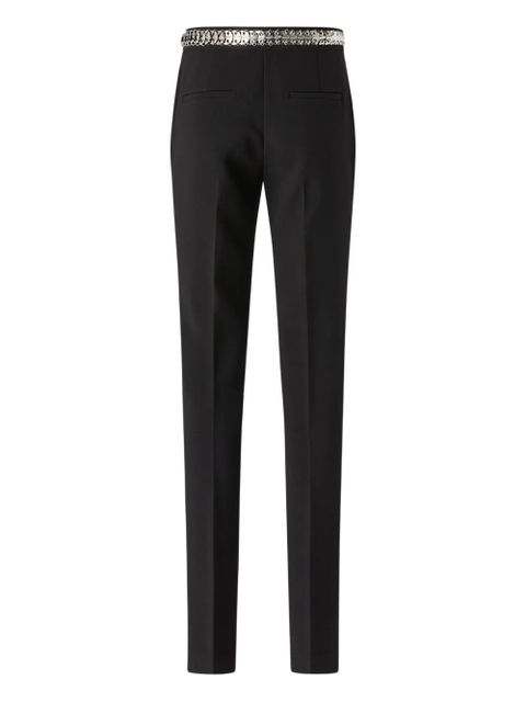 PINKO embellished-bet trousers - Black - zdjęcie produktu nr 2