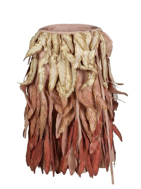 Valentino Garavani zip-up skirt - Neutrals