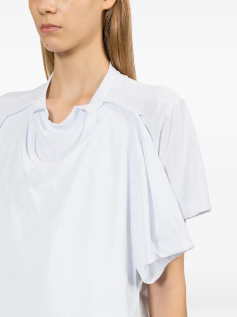 Comme Des Garçons layered T-shirt - White