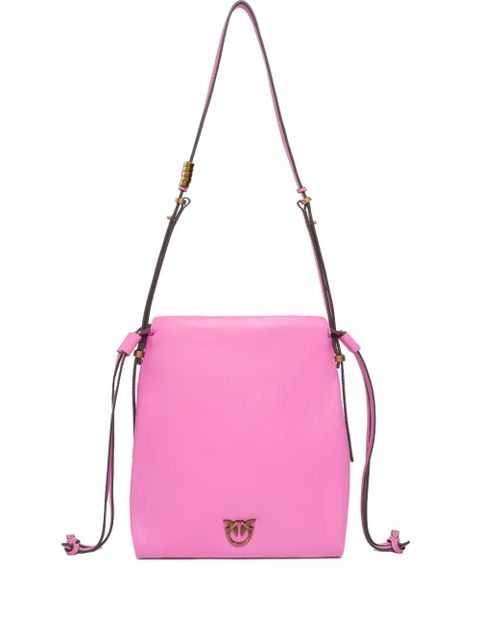 PINKO Love Bird-embellished leather bag - zdjęcie produktu nr 1