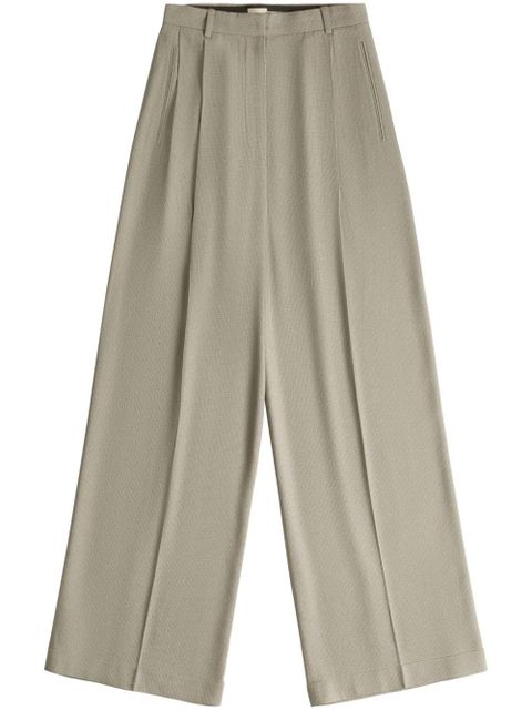 Tod's wide-leg tailored trousers - Neutrals - zdjęcie produktu nr 1