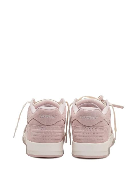 Off-White Out Of Office suede leather sneakers - Pink - zdjęcie produktu nr 2