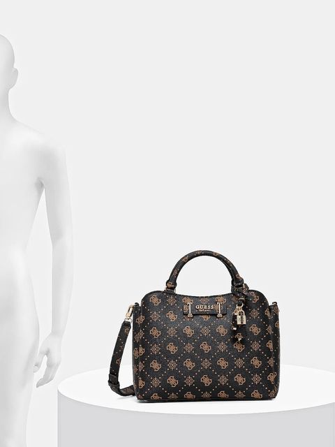 Guess torebka SILIA kolor brązowy HWGP98 90060