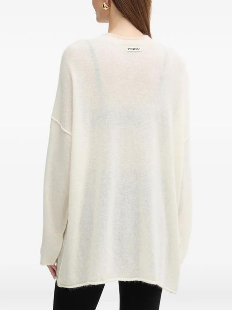 PINKO seam-detail sweater - Neutrals