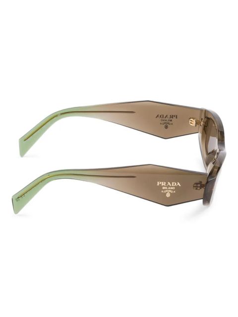 Prada Eyewear Symbole sunglasses - Brown
