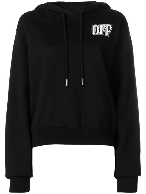 Off-White jersey sweater - Black - zdjęcie produktu nr 1