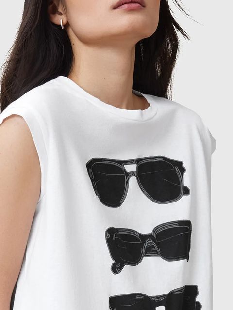 AllSaints top bawełniany SUNNIES - zdjęcie produktu nr 1