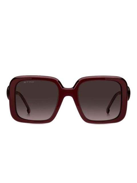 ETRO Etropaisley sunglasses - Red - zdjęcie produktu nr 1