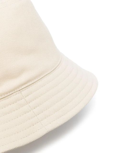 ISABEL MARANT Haley logo-embroidered bucket hat - Neutrals - zdjęcie produktu nr 1