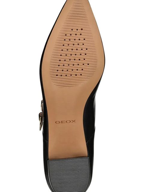 Geox baleriny skórzane D GISELDA15 kolor czarny D55YUC 000TU C9999