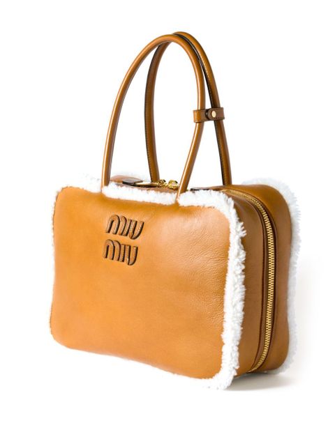 Miu Miu Beau tote bag - Brown