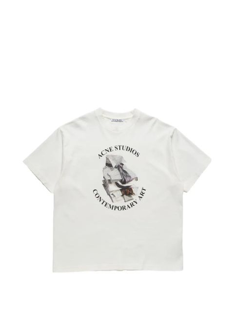 Acne Studios printed T-shirt - Neutrals - zdjęcie produktu nr 1