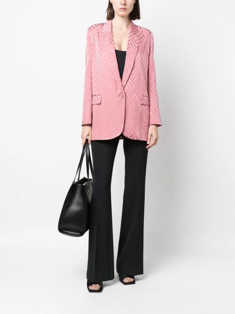 TWINSET chevron-print blazer - Pink - zdjęcie produktu nr 2