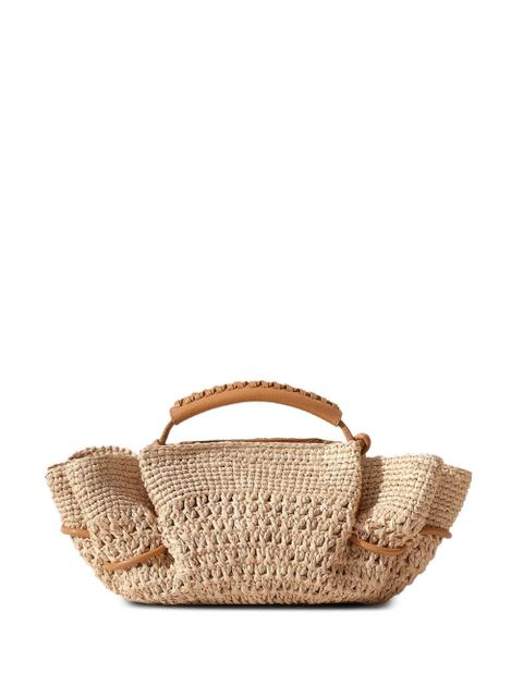 Hereu Arta crochet raffia tote bag - Neutrals - zdjęcie produktu nr 1