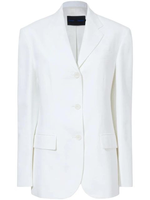 Proenza Schouler Sandis tailored blazer - White - zdjęcie produktu nr 1