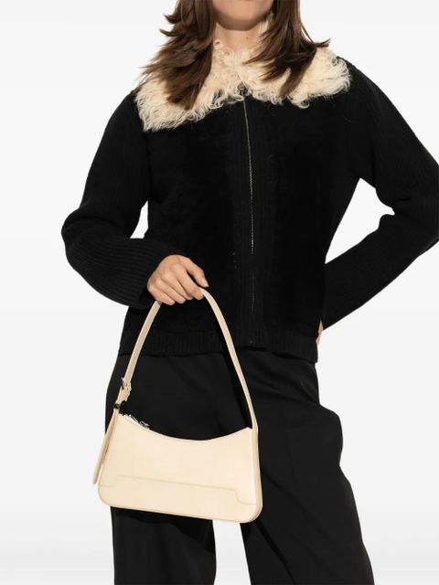 Marni zip-fastening leather shoulder bag - Neutrals