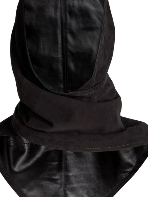 Nour Hammour leather balaclava - Black - zdjęcie produktu nr 2