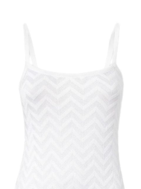 Missoni chevron strap mini dress - White - zdjęcie produktu nr 2