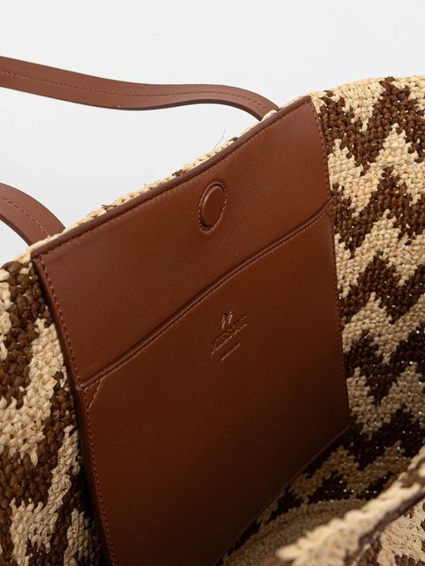 Missoni torebka Big Tote Raffia