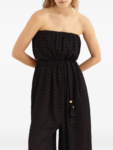 ERES strapless metallic jumpsuit - Black