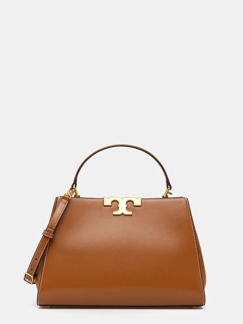 Tory Burch torebka skórzana Eleanor kolor brązowy 137312-201 - zdjęcie produktu nr 1