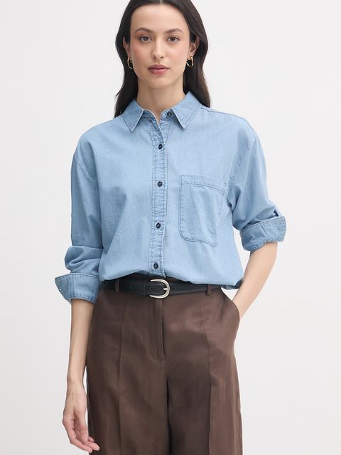 United Colors of Benetton koszula damska bawełniana - zdjęcie produktu nr 2