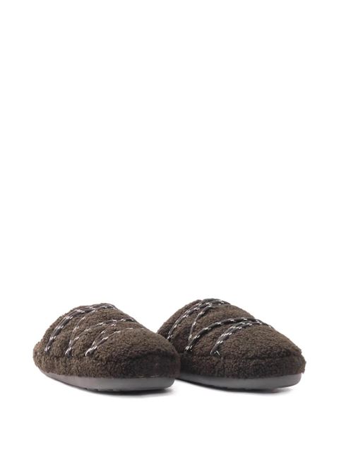 Moon Boot teddy slip-on slippers - Brown - zdjęcie produktu nr 2