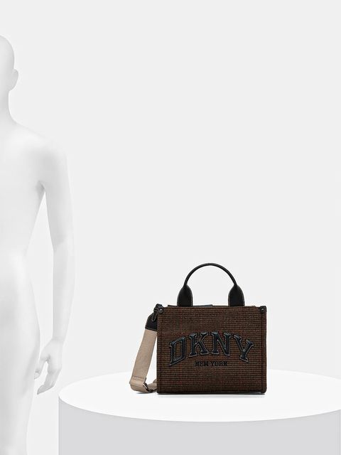 Dkny torebka kolor brązowy
