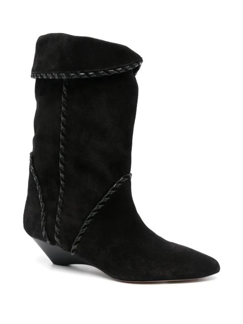 ISABEL MARANT 55mm Edoa boots - Black - zdjęcie produktu nr 2