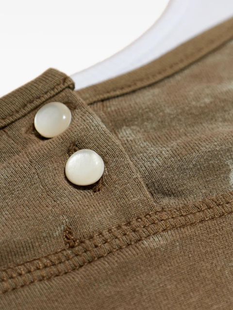 Diesel T-Olisse layered top - Brown